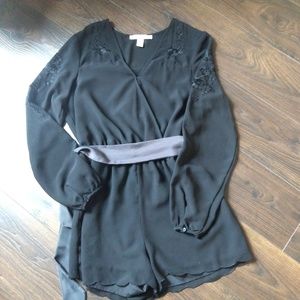 Forever 21 black romper, small